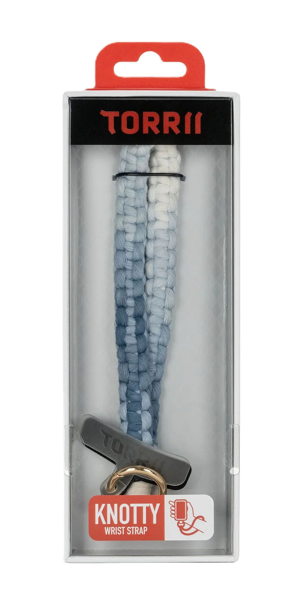 Torrii Knotty Braided Wrist Strap – Blue - Tashqila Torrii Knotty Braided Wrist Strap – Blue - Tashqila